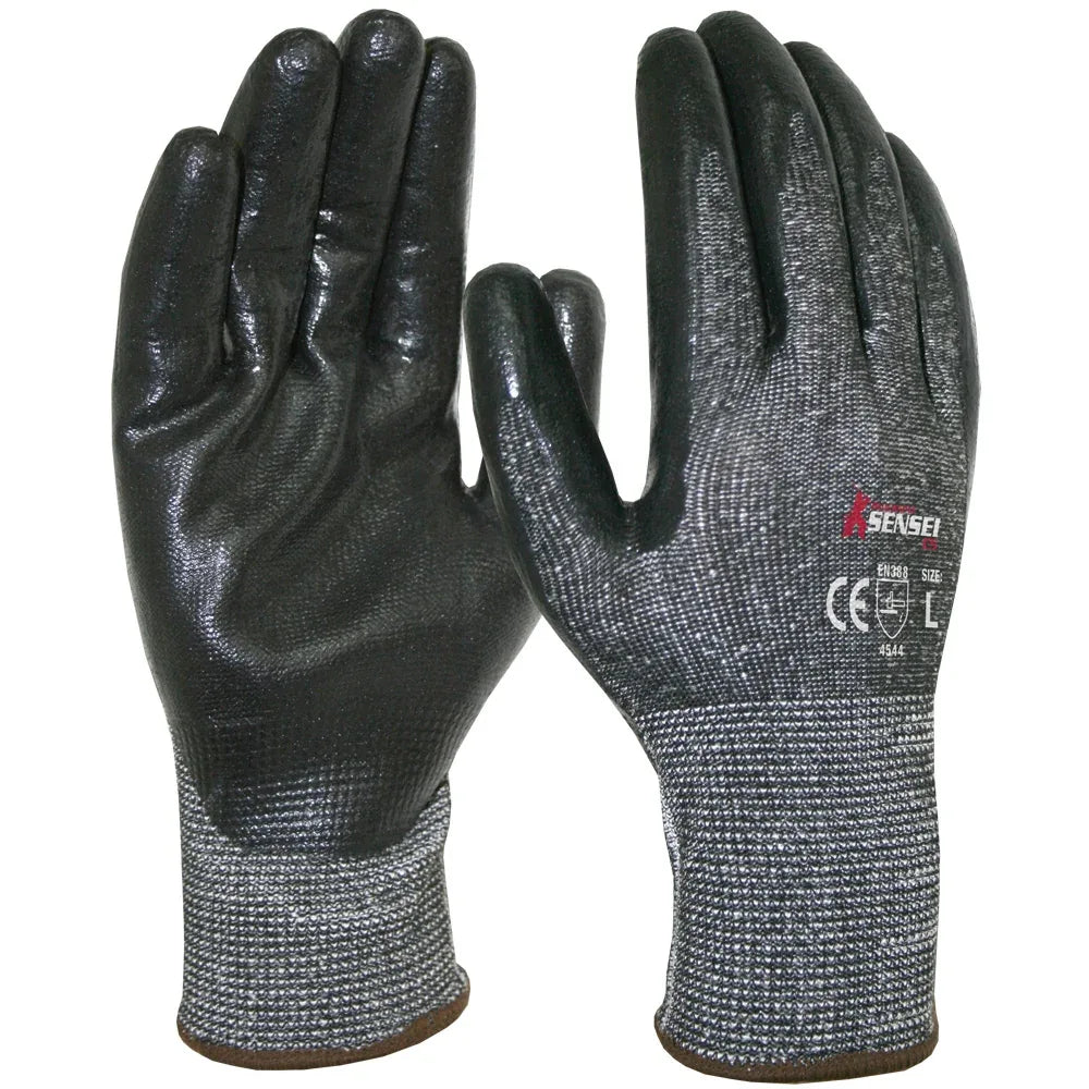 Blue Rapta Sensei C5 Nitrile Palm Gloves - RSEA Safety Outlet